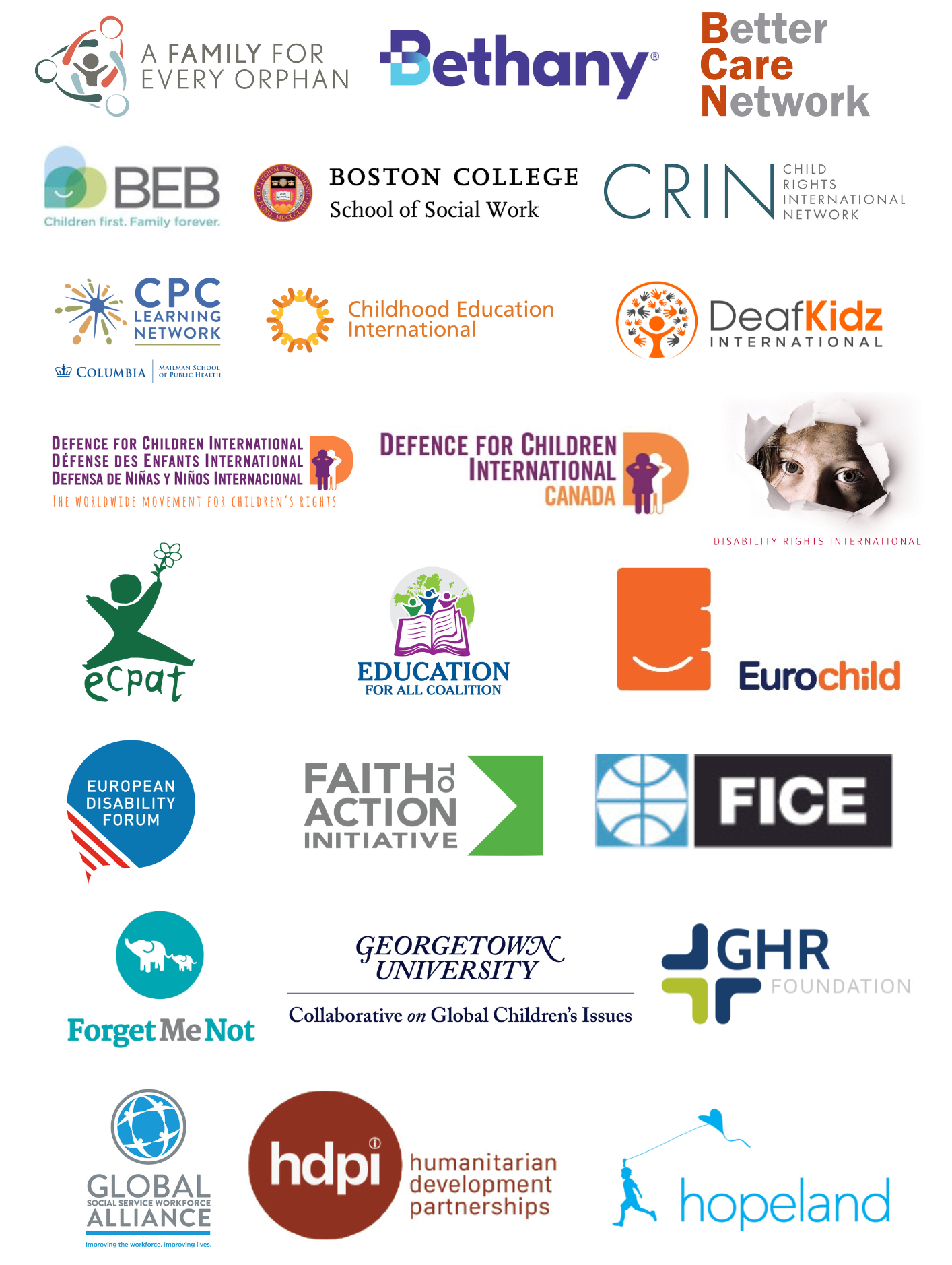 Endorsing agencies