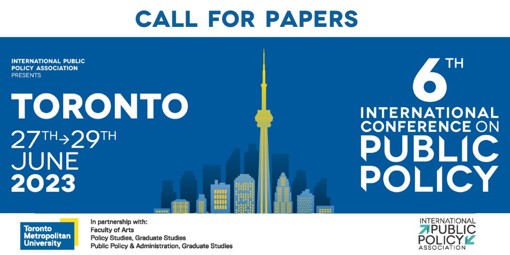 International Public Policy Association Conference - Call for Papers