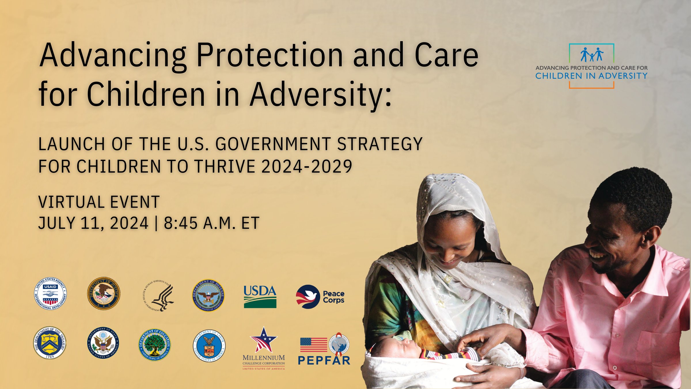 Launch of the 'Advancing Protection and Care for Children in Adversity: A U.S. Government Strategy for Children to Thrive (2024-2029)