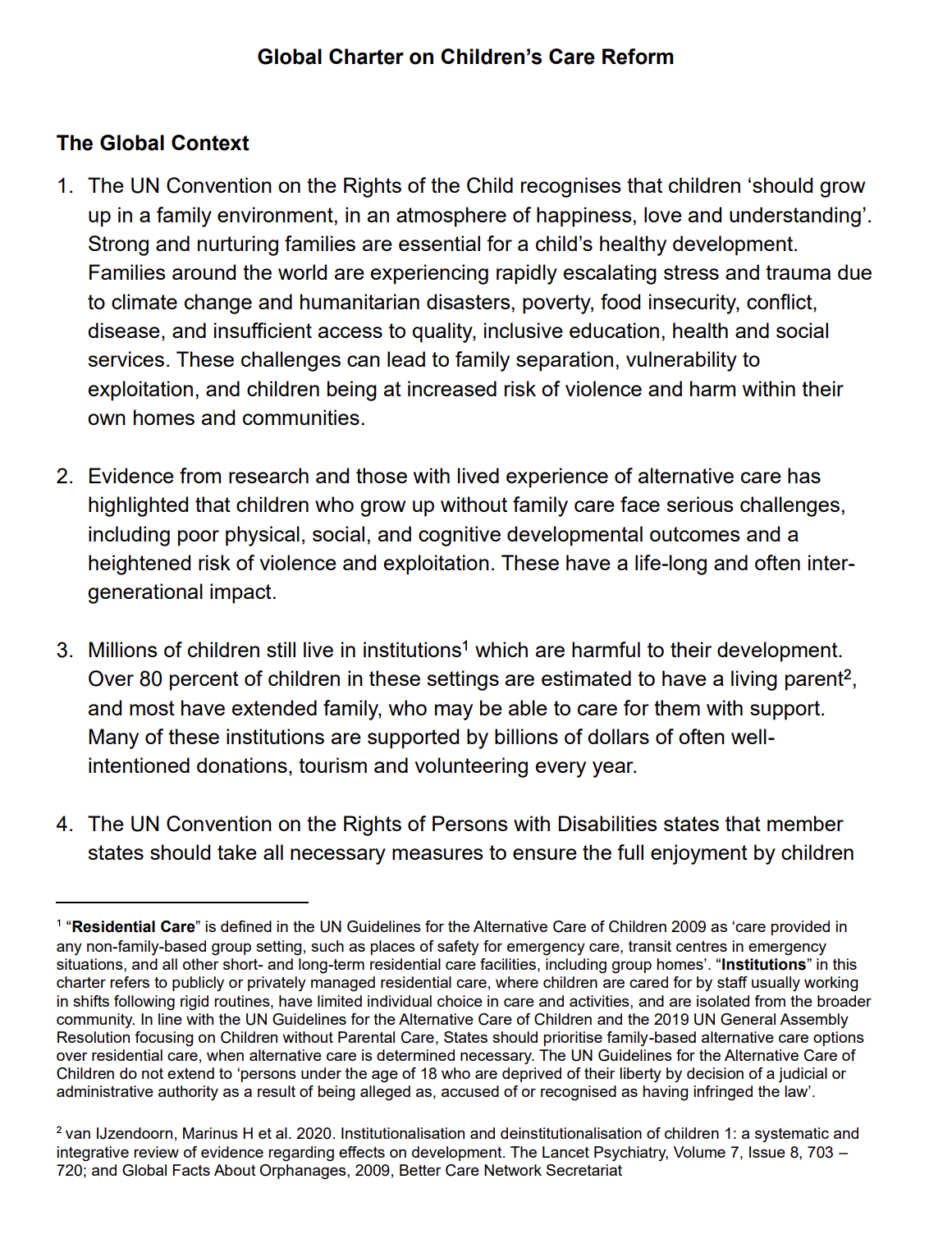 Screenshot of Charter