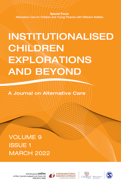 Institutionalised Children: Explorations and Beyond journal