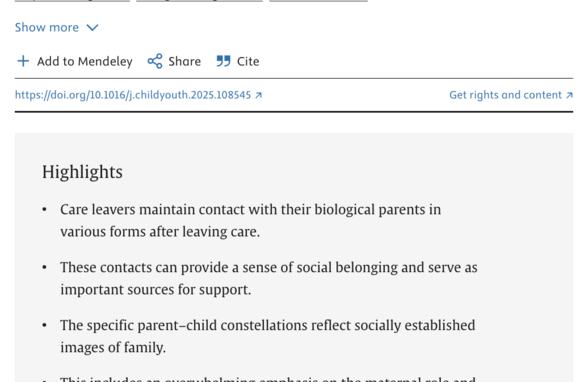 Screenshot of article