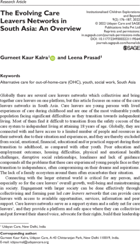Care Leavers Network in South Asia