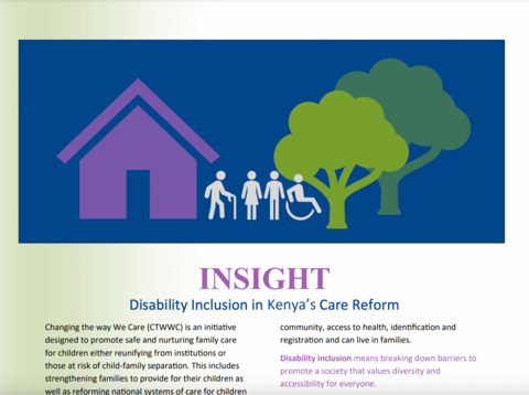 Insight: Disability Inclusion in Kenya's Care Reform