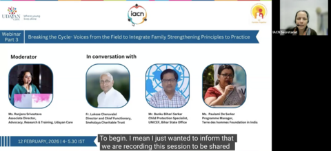 Image of webinar recording