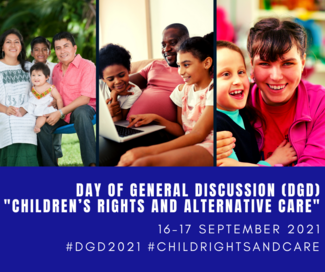 UN Day of General Discussion 2021 Visual