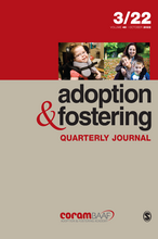 Adoption and Fostering Quarterly Journal