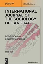 International Journal of the Sociology of Language