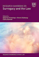 Research handbook on Surrogacy and the Law