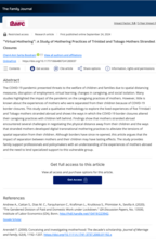 “Virtual Mothering”: A Study of Mothering Practices of Trinidad and Tobago Mothers Stranded Abroad After COVID-19 Border Closures