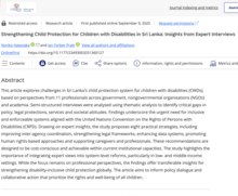 Screenshot of online article